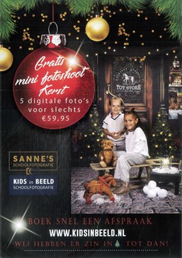 Flyer schoolfotograaf voorkant